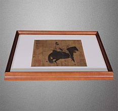 会宁书画装裱配框服务案例